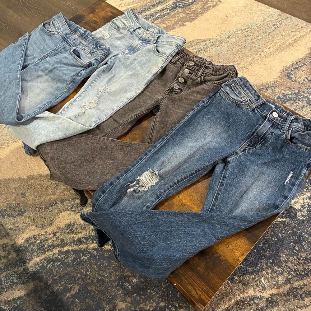 Girls Jean - 4 pairs (size 10)